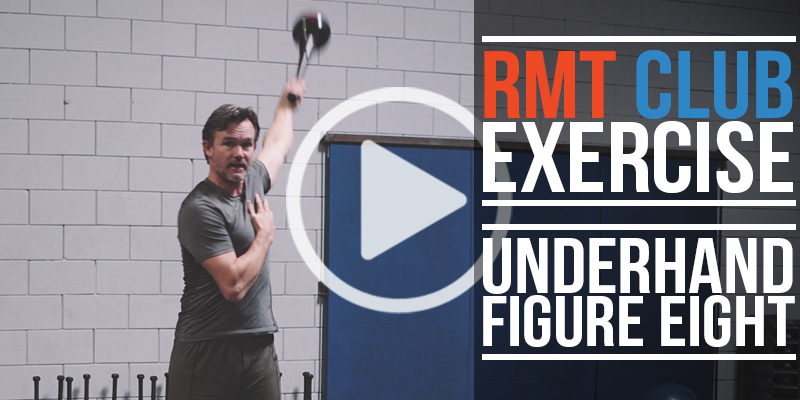 RMT Club Functional Training to Build Balance & Power: Underhand Figure 8